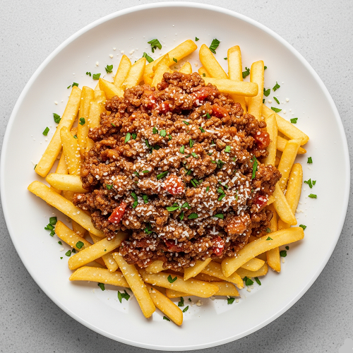 Bolognese & Chips 