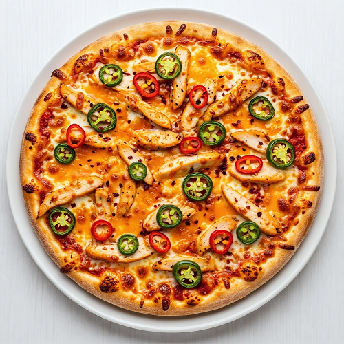 Mexican Chicken Pizza 