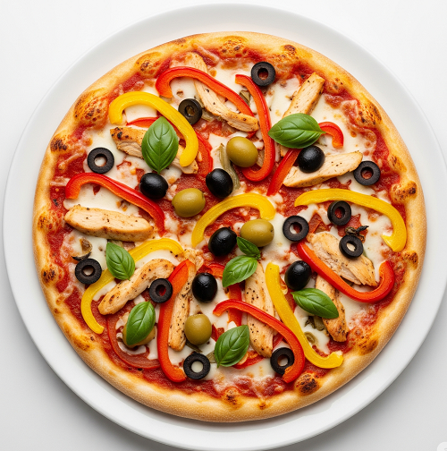 Tandoori Chicken Pizza 